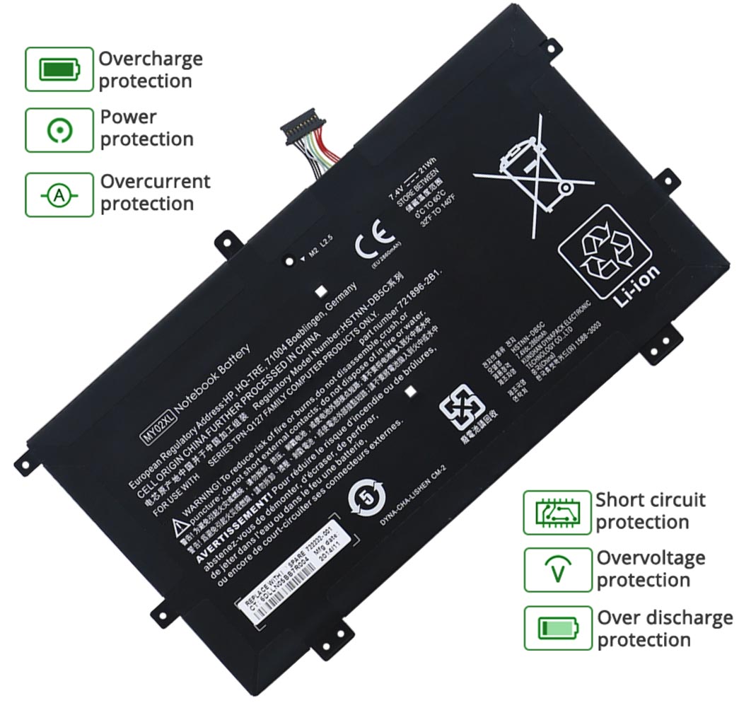 Images For Pavilion X2 11-H020LA Battery