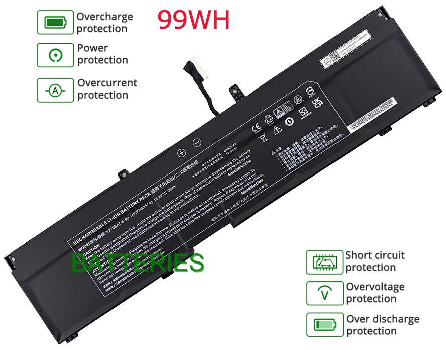 Images For COLORFUL EVOL X17 PRO MAX Battery